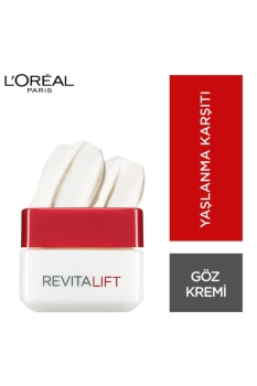 L'Oreal Paris Revitalift Eye Cream Kırışıklık Karşıtı Sıkılaştırıcı Göz Kremi 15 ml - Thumbnail