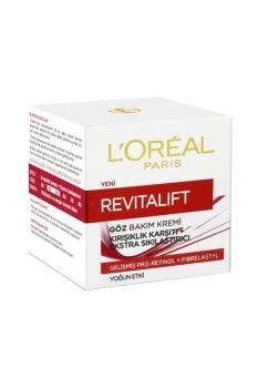 L'Oreal Paris Revitalift Eye Cream Kırışıklık Karşıtı Sıkılaştırıcı Göz Kremi 15 ml - Thumbnail