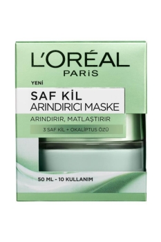 L'Oreal Paris Saf Kil Arındırıcı Maske 50 Ml - Thumbnail