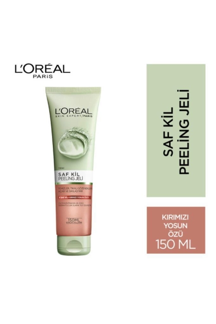 L'Oreal Paris Saf Kil Kırmızı Yosun Özlü Peeling Jeli 150 ml