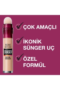 Maybelline Instant Anti Age Eraser Kapatıcı - 02 Nude - Thumbnail