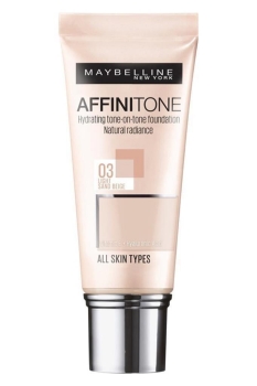 Maybelline New York Affinitone Fondöten - 03 Light Sandbeige - Thumbnail