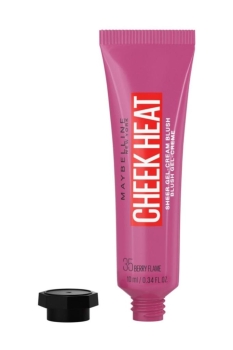 Maybelline New York Cheek Heat Likit Allık - 35 Berry Flame - Koyu Pembe - Thumbnail