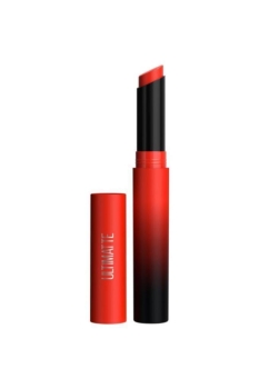 Maybelline New York Color Sensational Ultimatte Mat Ruj- 299 More Scarlet Kırmızı - Thumbnail