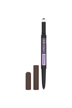 Maybelline New York - Maybelline New York Express Brow Satin Duo Çift Taraflı Kaş Kalemi - 04 Koyu Ton