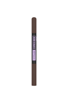 Maybelline New York Express Brow Satin Duo Çift Taraflı Kaş Kalemi - 04 Koyu Ton - Thumbnail