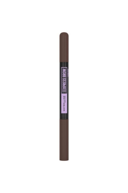 Maybelline New York Express Brow Satin Duo Çift Taraflı Kaş Kalemi - 04 Koyu Ton