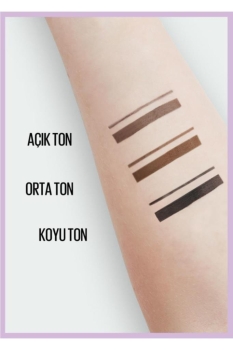 Maybelline New York Express Brow Satin Duo Çift Taraflı Kaş Kalemi - 04 Koyu Ton - Thumbnail