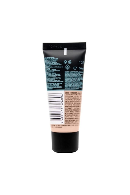 Maybelline New York Fit Me Matte+Poreless Fondöten - 102 Fair Ivory