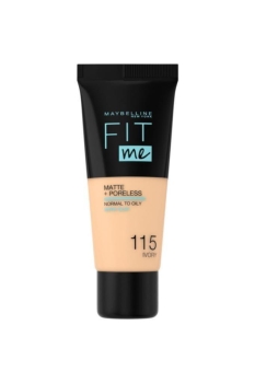 Maybelline New York - Maybelline New York Fit Me Matte+Poreless Fondöten - 115 Ivory