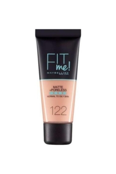 Maybelline New York Fit Me Matte+Poreless Fondöten - 122 Creamy Beige - Thumbnail