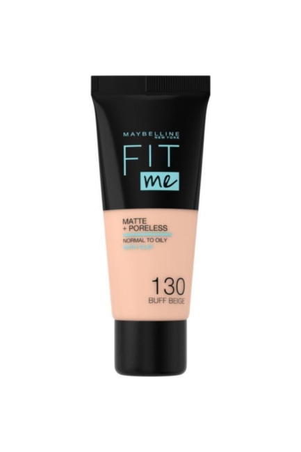 Maybelline New York Fit Me Matte+Poreless Fondöten - 130 Buff Beige