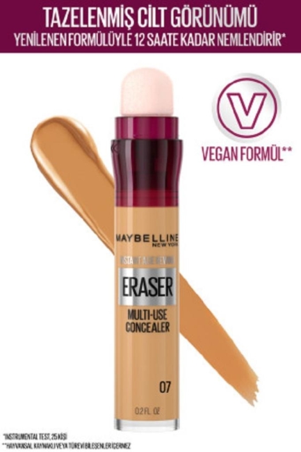 Maybelline New York Kapatıcı - Instant Age Eraser Concealer 07 Sand 