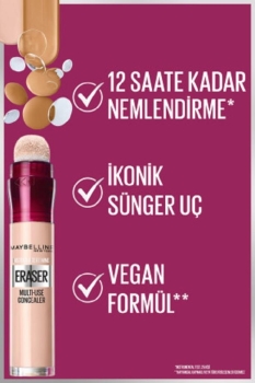 Maybelline New York Kapatıcı - Instant Age Eraser Concealer 07 Sand - Thumbnail