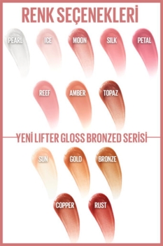 Maybelline New York Lifter Gloss Nemlendirici Dudak Parlatıcısı - 001 Pearl - Thumbnail