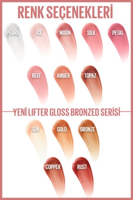 Maybelline New York Lifter Gloss Nemlendirici Dudak Parlatıcısı - 001 Pearl