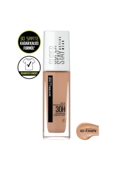 Maybelline New York - Maybelline New York Super Stay Active Wear 30H Fondöten 40 Fawn