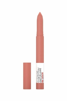 Maybelline New York Super Stay Ink Crayon Kalem Mat Ruj - Spiced Up- 95 Talk the Talk - Thumbnail