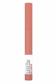 Maybelline New York Super Stay Ink Crayon Kalem Mat Ruj - Spiced Up- 95 Talk the Talk - Thumbnail