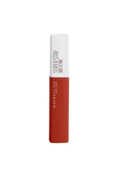 Maybelline New York Super Stay Matte Ink City Likit Mat Ruj - 117 Ground-Breaker - Kahverengi - Thumbnail