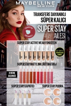 Maybelline New York Super Stay Matte Ink City Likit Mat Ruj - 117 Ground-Breaker - Kahverengi - Thumbnail