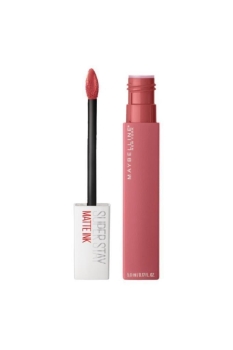 Maybelline New York Super Stay Matte Ink Likit Mat Ruj - 155 Savant - Nude/Pembe - Thumbnail