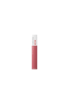 Maybelline New York Super Stay Matte Ink Likit Mat Ruj - 155 Savant - Nude/Pembe - Thumbnail