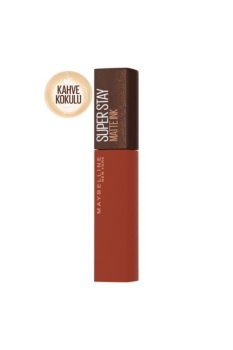 Maybelline New York Super Stay Matte Ink Likit Mat Ruj - 270 Cocoa Connoisseur - Thumbnail