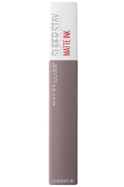 Maybelline New York Super Stay Matte Ink Likit Mat Ruj - 90 Huntress - Gri