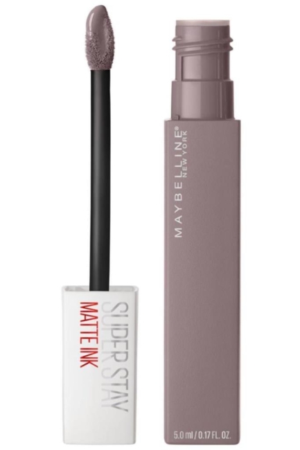 Maybelline New York Super Stay Matte Ink Likit Mat Ruj - 90 Huntress - Gri