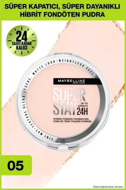 Maybelline New York Superstay Hibrit Pudra Fondöten 05