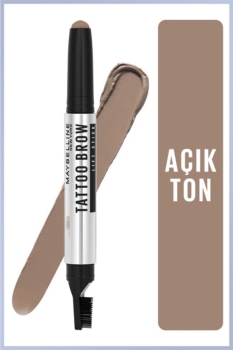 Maybelline New York Tattoo Brow Lift Kaş Kalemi- 01 Blonde (Açık Ton) - Thumbnail