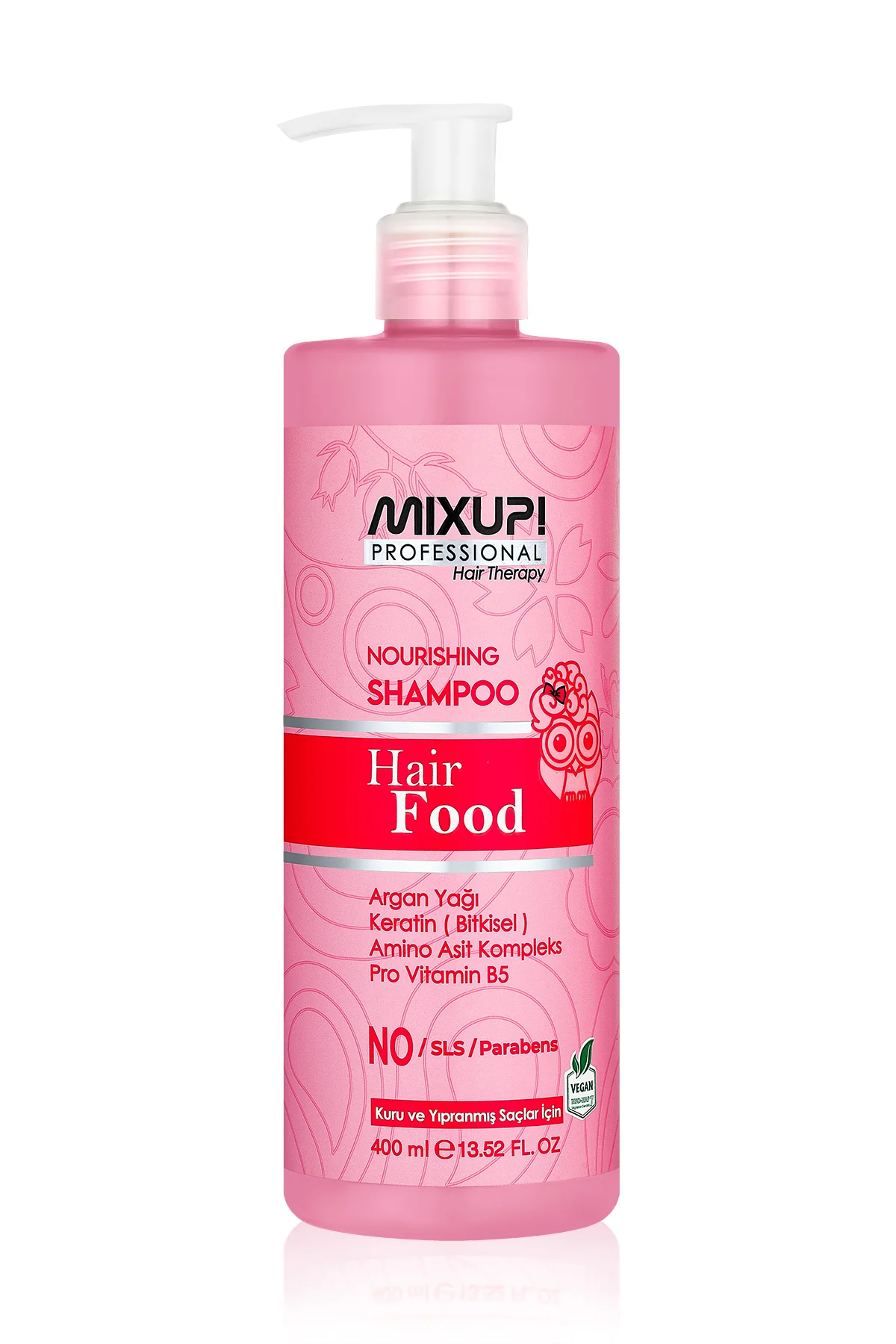 Mixup! Hair Food Kuru ve Yıpranmış Saçlar İçin Besleyici Şampuan 400 ml