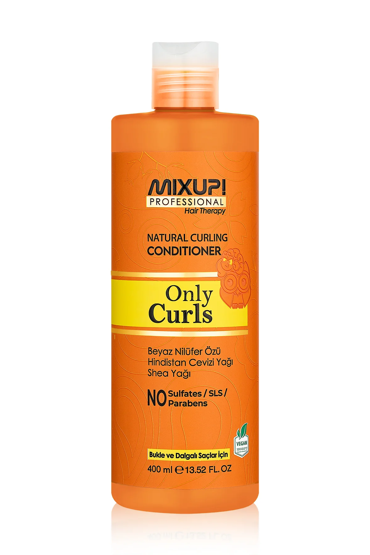 Mixup! Only Curls Bukleli Ve Dalgalı Saçlar İçin Besleyici Krem 400 ml