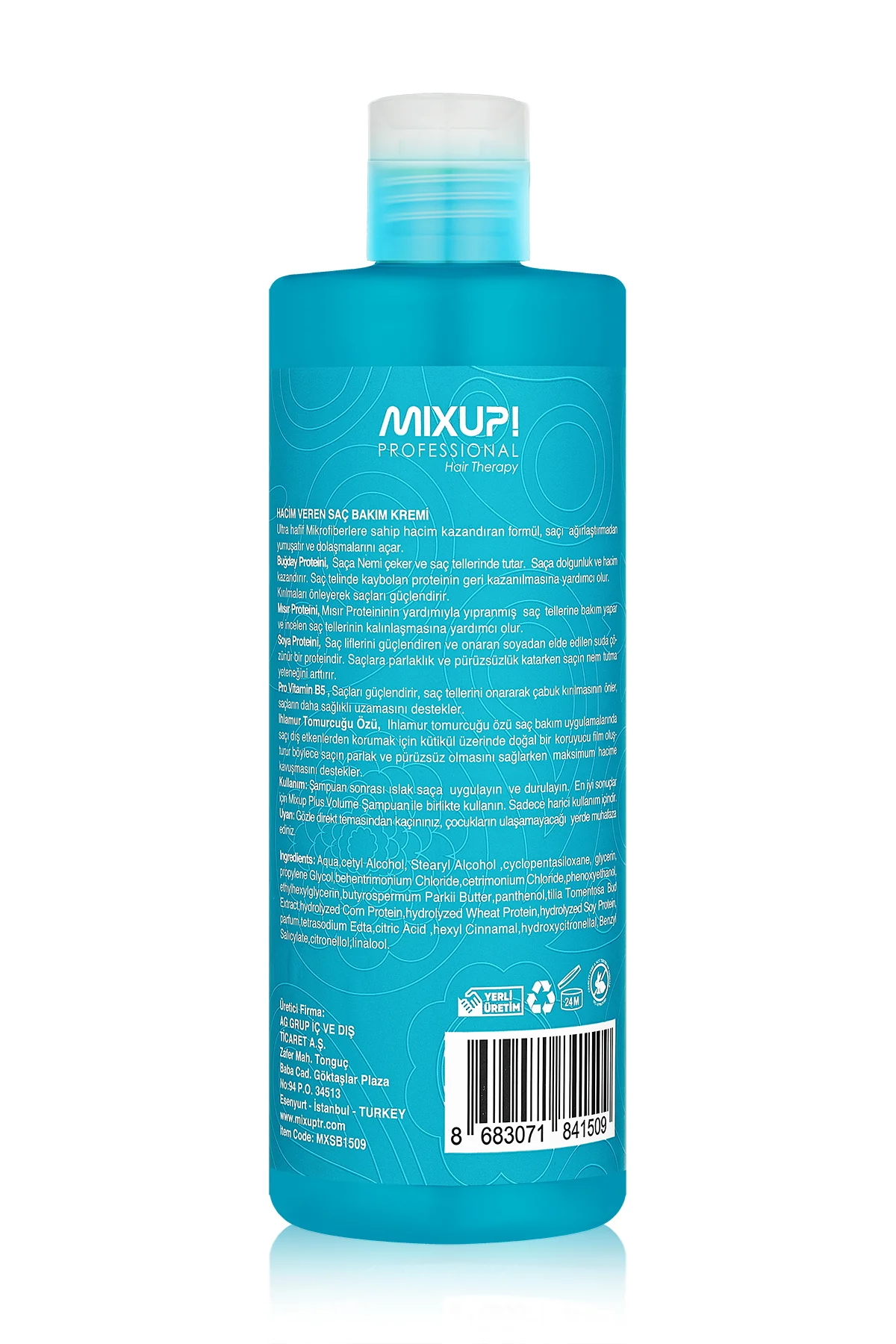 Mixup! Plus Volume İnce Telli Saçlar İçin Hacim Veren Saç Kremi 400 ml