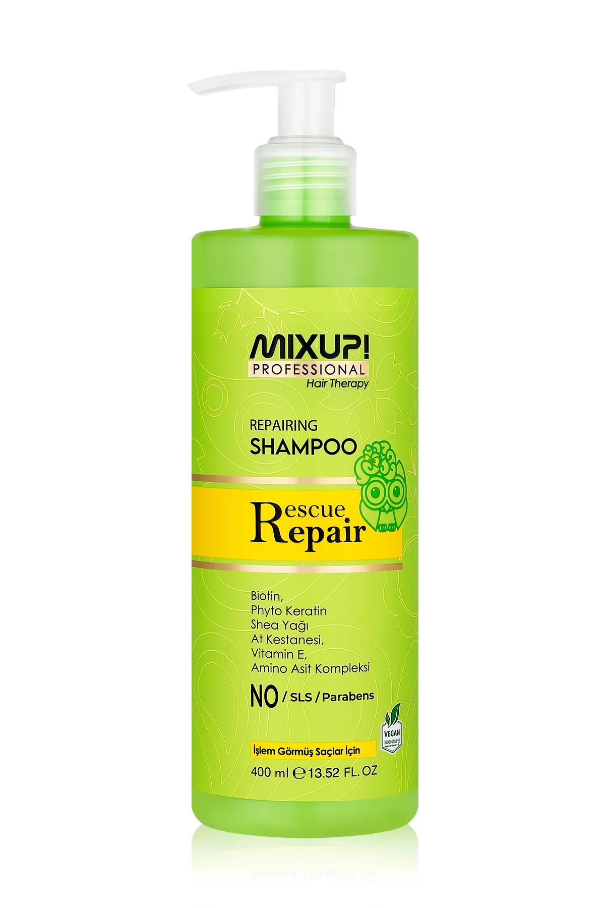 Mixup! Rescue Repair Yıpranmış Ve İşlem Görmüş Saçlar İçin Şampuan 400 ml - Thumbnail