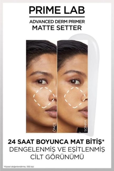 Prime Lab Matte Setter Matlaştırıcı Salisilik Asit Içeren Primer – Makyaj Bazı