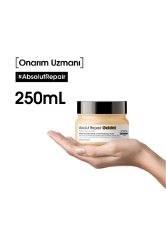 Serie Expert Absolut Repair Yıpranmış Saçlar İçin Onarıcı Altın Maske 250 Ml - Thumbnail