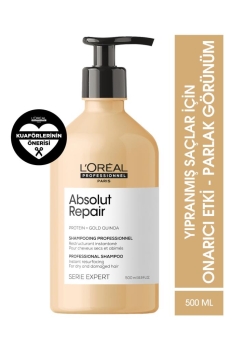 L'oreal Professionnel - Serie Expert Absolut Repair Yıpranmış Saçlar Için Onarıcı Şampuan 500 Ml