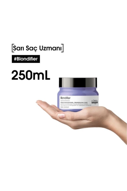 Serie Expert Blondifier Kusursuz Sarışınlık Sağlayan Maske 250 Ml