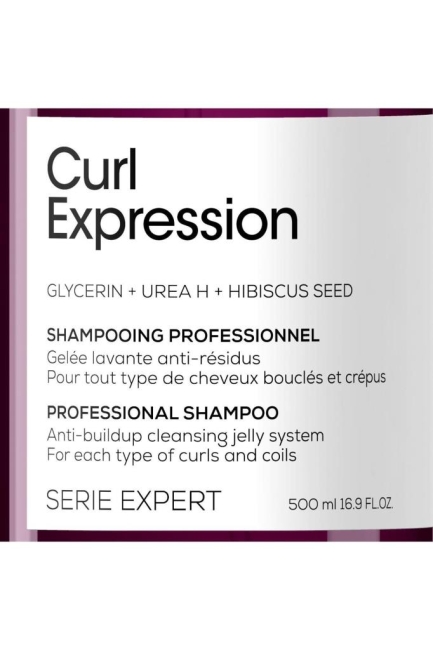 Serie Expert Curl Expression Kıvırcık Saçlar İçin Birikme Önleyici Şampuan 500 ml