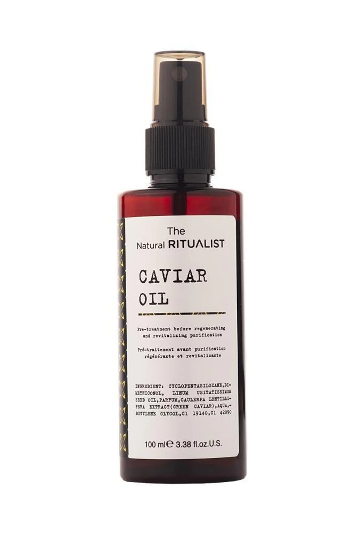 The Natural Ritualist Yıpranmış Ve Kabaran Saçlara Özel Havyar Bakım Yağı 100 ml